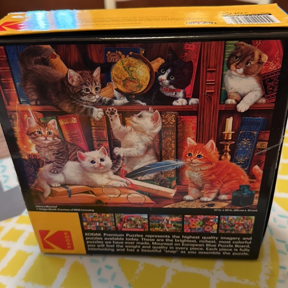 Kodak 1000 piece cat puzzle - Picture 3 of 3